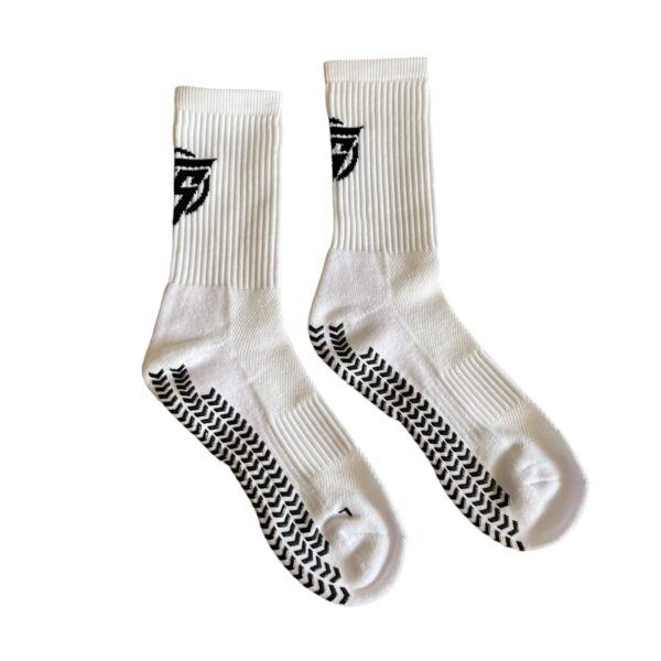 Grip Socks LIGA V24 Freeplay i Hvid - Str. 39-45