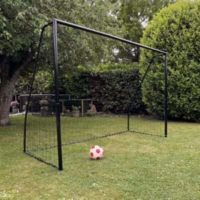 Fodboldmål Freeplay Elite Talento 300 × 200 cm – Galvaniseret Sort Stål